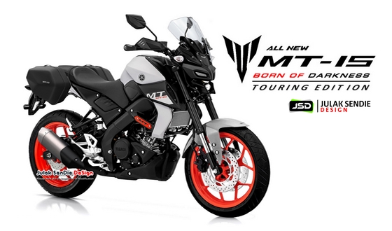 Mt 15 Modif Touring. All New Yamaha MT-15 Touring Edition