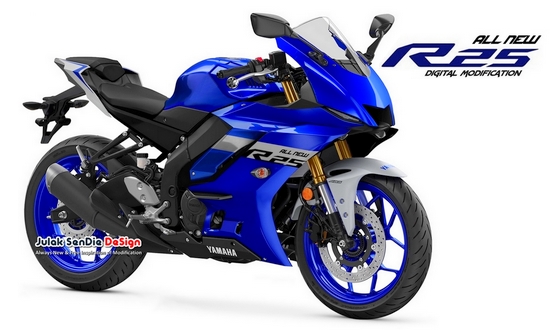 R25 Modif R6. All New Yamaha R25 (CG)