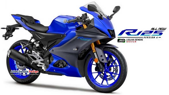 New Yamaha R125. All New Yamaha R125 version 4.0 atau Yamaha R2 ???