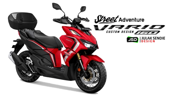 Vario 150 Modif Adventure. Digimod : Honda Vario 160 Street Adventure