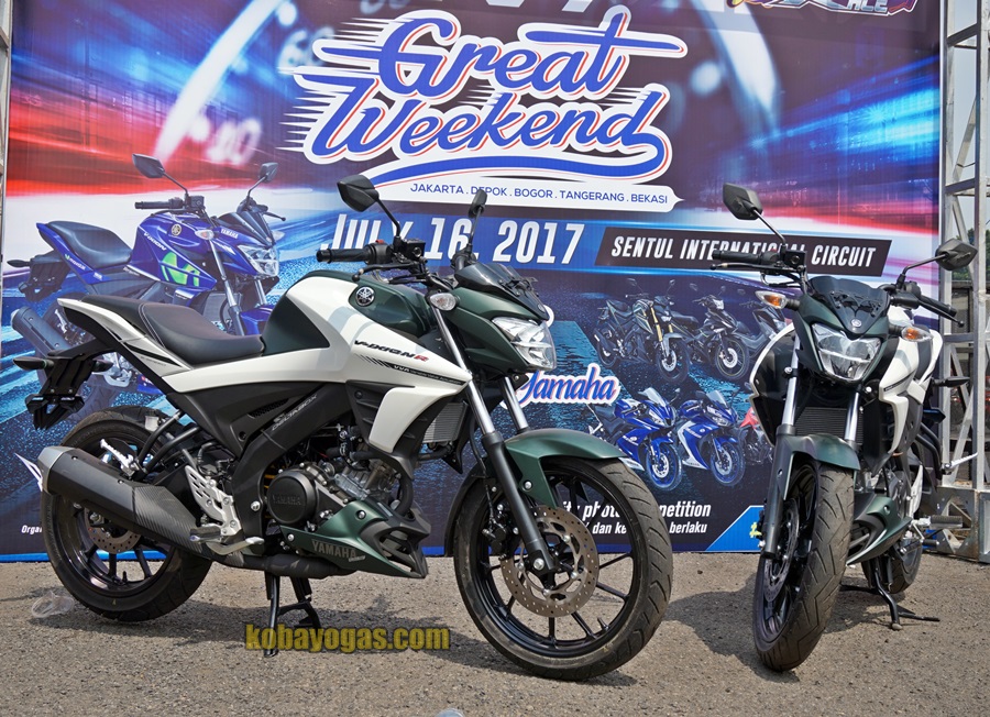 Vixion Warna Putih. Penampakan Yamaha All New Vixion R VVA Warna Hijau Putih