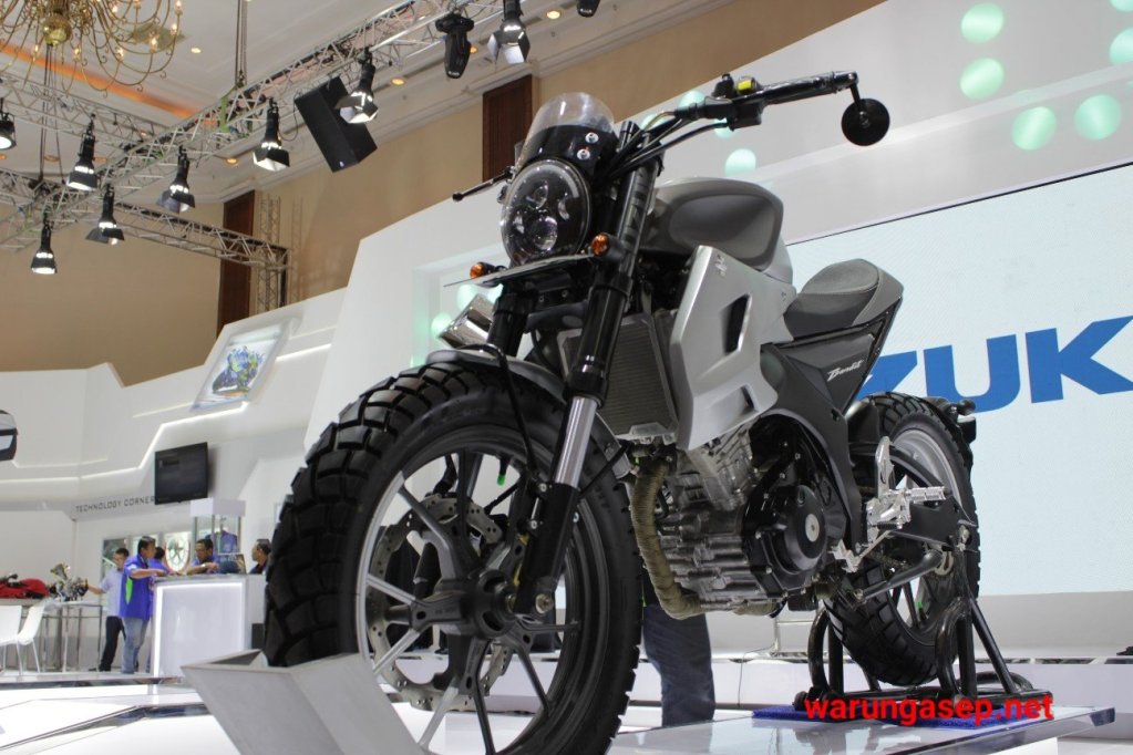 Suzuki Bandit 150 Modifikasi. Modifikasi Suzuki Bandit 150 Jadi Scrambler, Begini Seharusnya