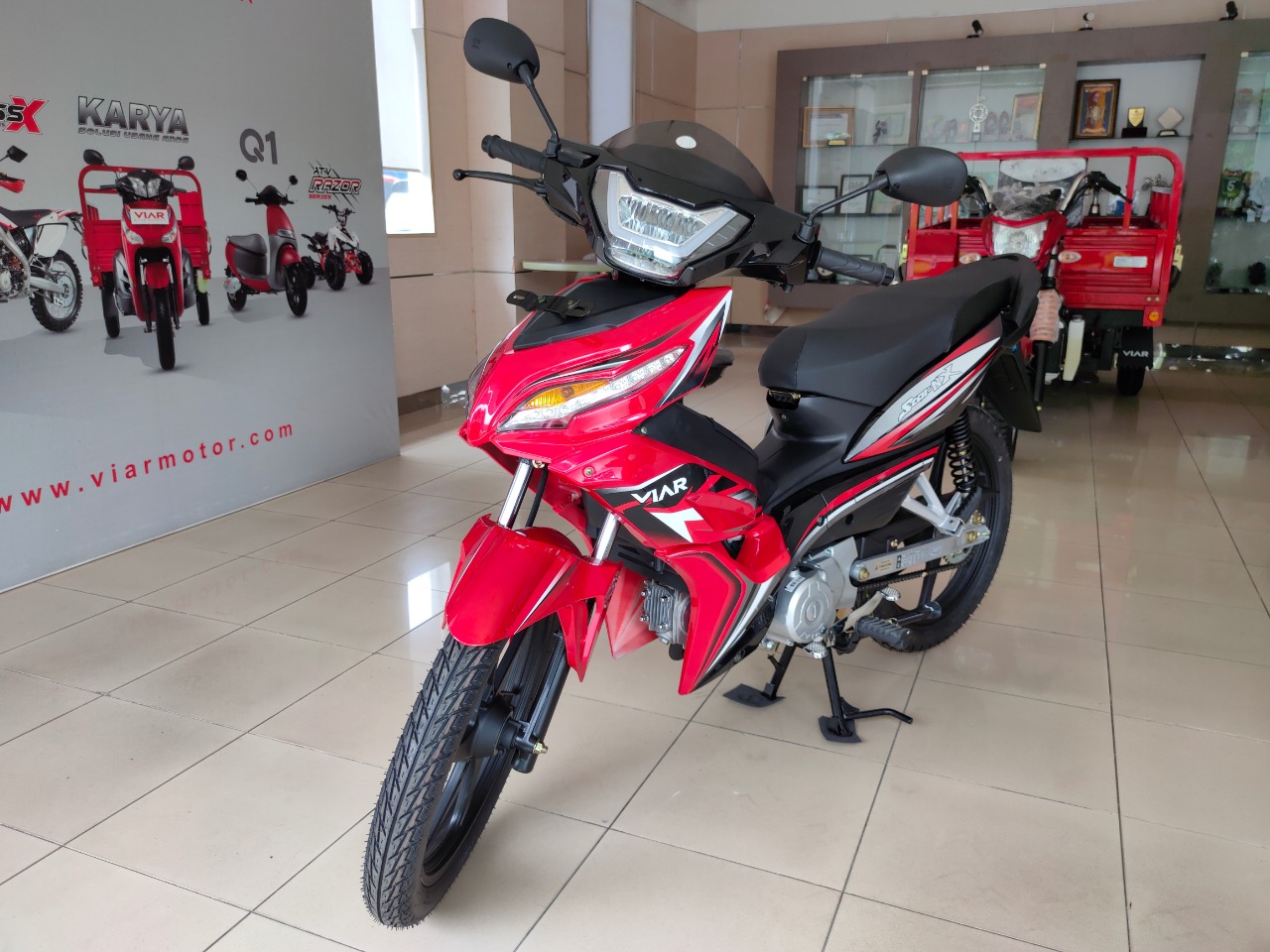 Viar Star Nx 100. Motor Baru Under 10 Juta? Viar Star NX Jawabnya