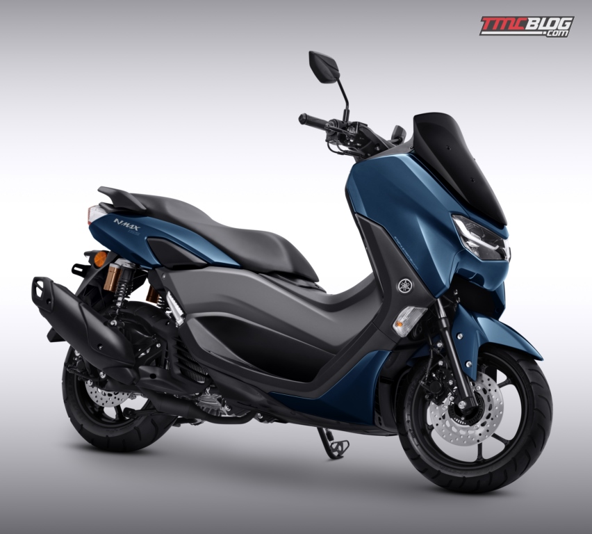 Nmax Blue Matte. Yamaha NMAX 155 2023 ketambahan Warna baru : Metallic Blue