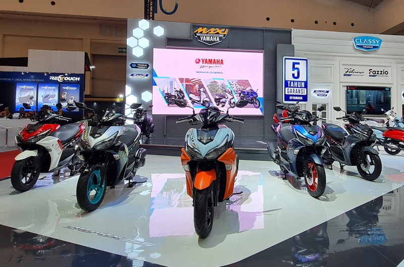 Warna Warna Motor Aerox. Yamaha Rilis Aerox 155 Warna Baru di IMOS+ 2023