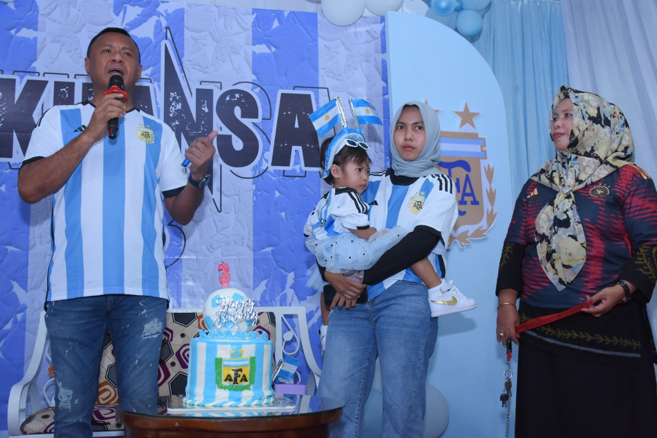 Kue Ultah Argentina. Serba Bernuansa Argentina, Inilah Ulang Tahun Salah satu Cucu