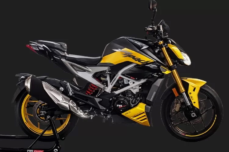 Tulisan Fighter Keren. TVS Apache RTR 310 jadi Motor Termurah Gaya Street Fighter