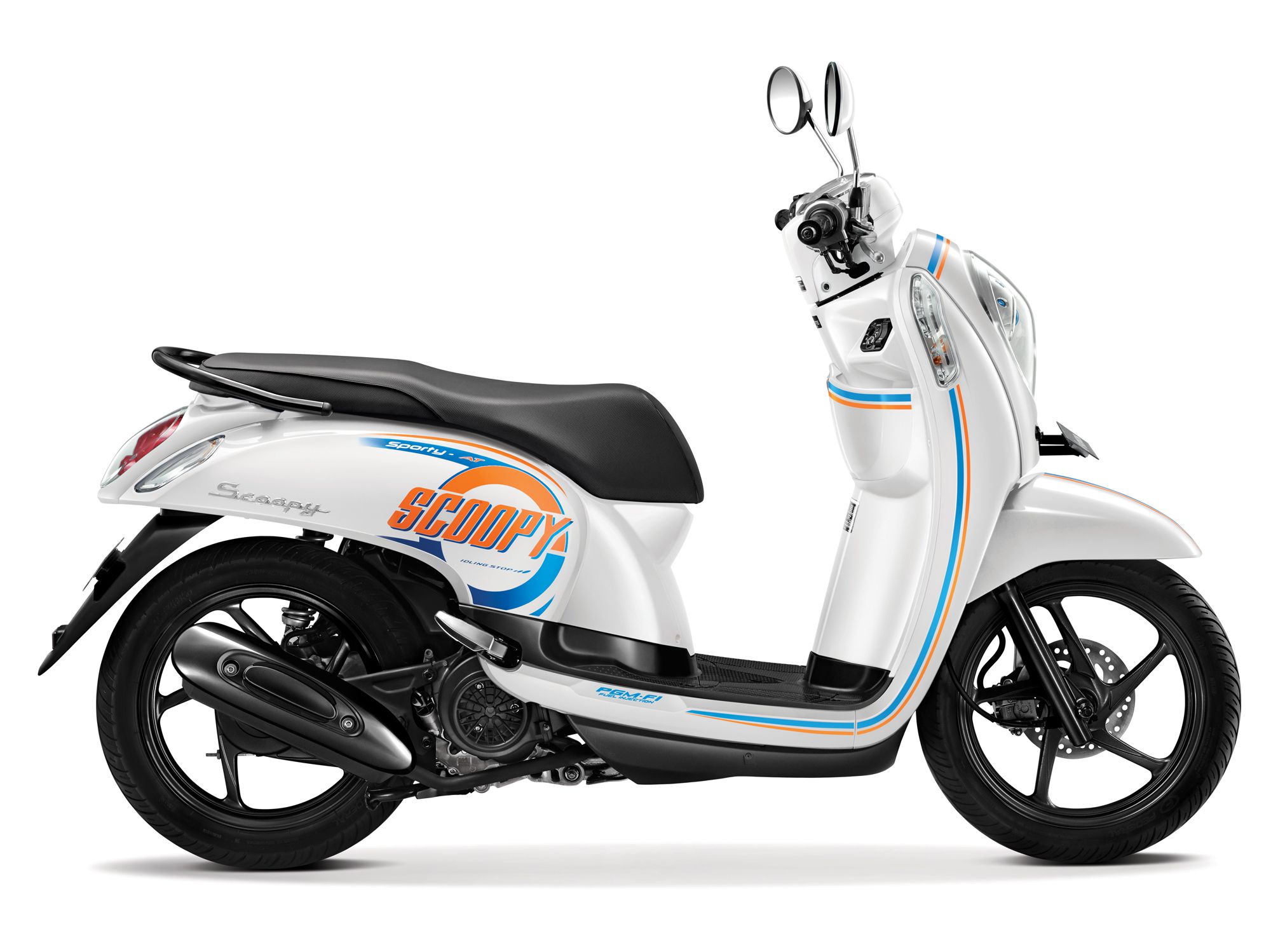 Ukuran Ban Scoopy 2016. Confirm, Velg New Honda Scoopy eSP ISS Memang Lebih Lebar