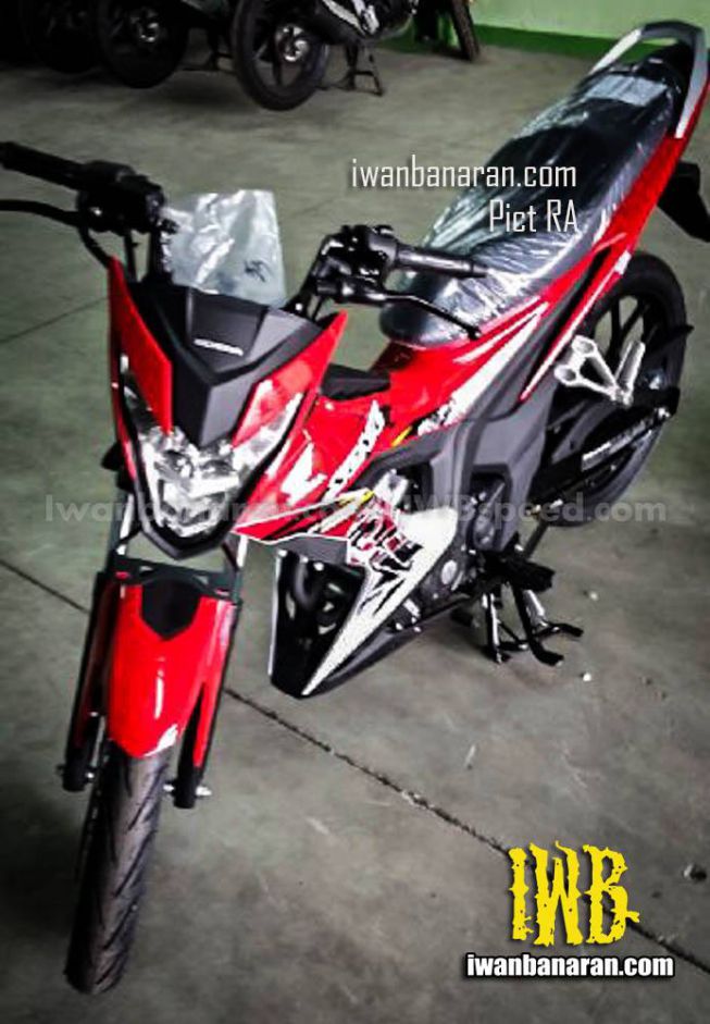 Spakbor Belakang Sonic. At Last, Lampu Rem Dan Spakbor Belakang New Honda Sonic 150