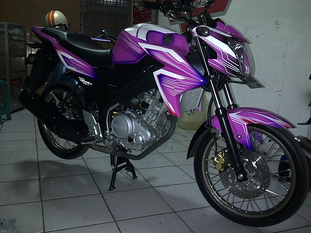 Vixion Old Biru Modif. 34+ Modifikasi Motor Vixion 2014 Warna Putih Biru Bikin Pengen