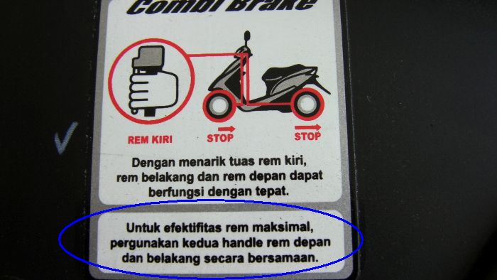 Rem Cbs Tidak Pakem. Fungsi CBS di motor matik Honda sesungguhnya bukan untuk