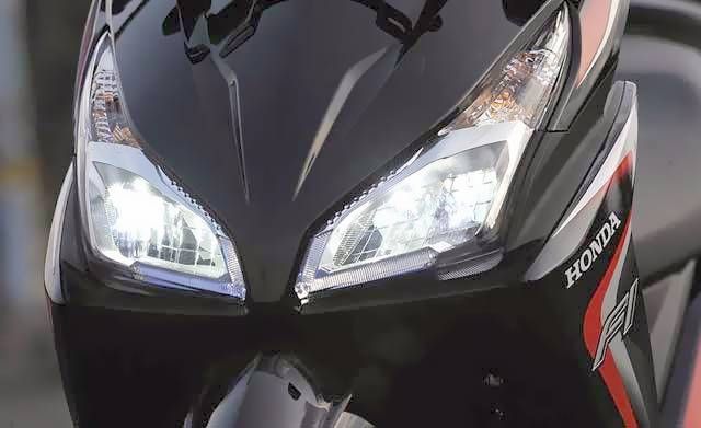 Vario 110 Led Modif. Pantas lampu depan LED Honda Vario 110 itu silau, memang dari