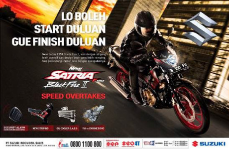 Spesifikasi Satria Fu 2014. spesifikasi satria f 150 black fire