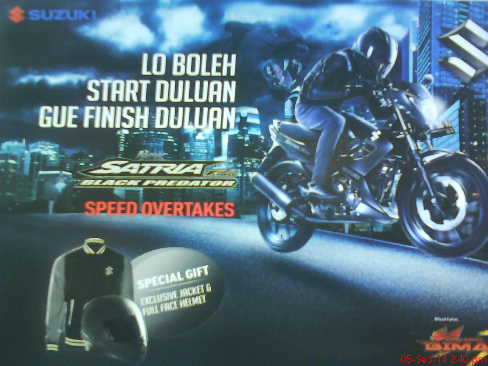 Spesifikasi Satria Fu 2014. New Satria FU BLACK PREDATOR, Si “Jago Cemani” Suzuki