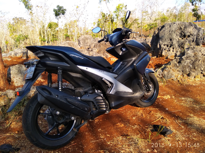 Konsumsi Bbm Aerox 2020. 1liter untuk berapa km Yamaha Aerox 155 VVA