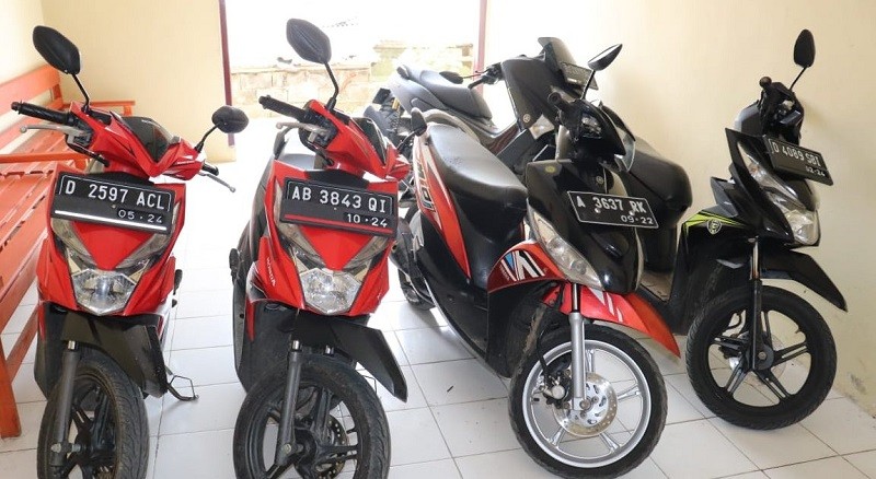 Ketok Nomor Rangka Motor. Ubah Nomor Mesin Motor Curian Lalu Jual di FB, Polisi Ciduk