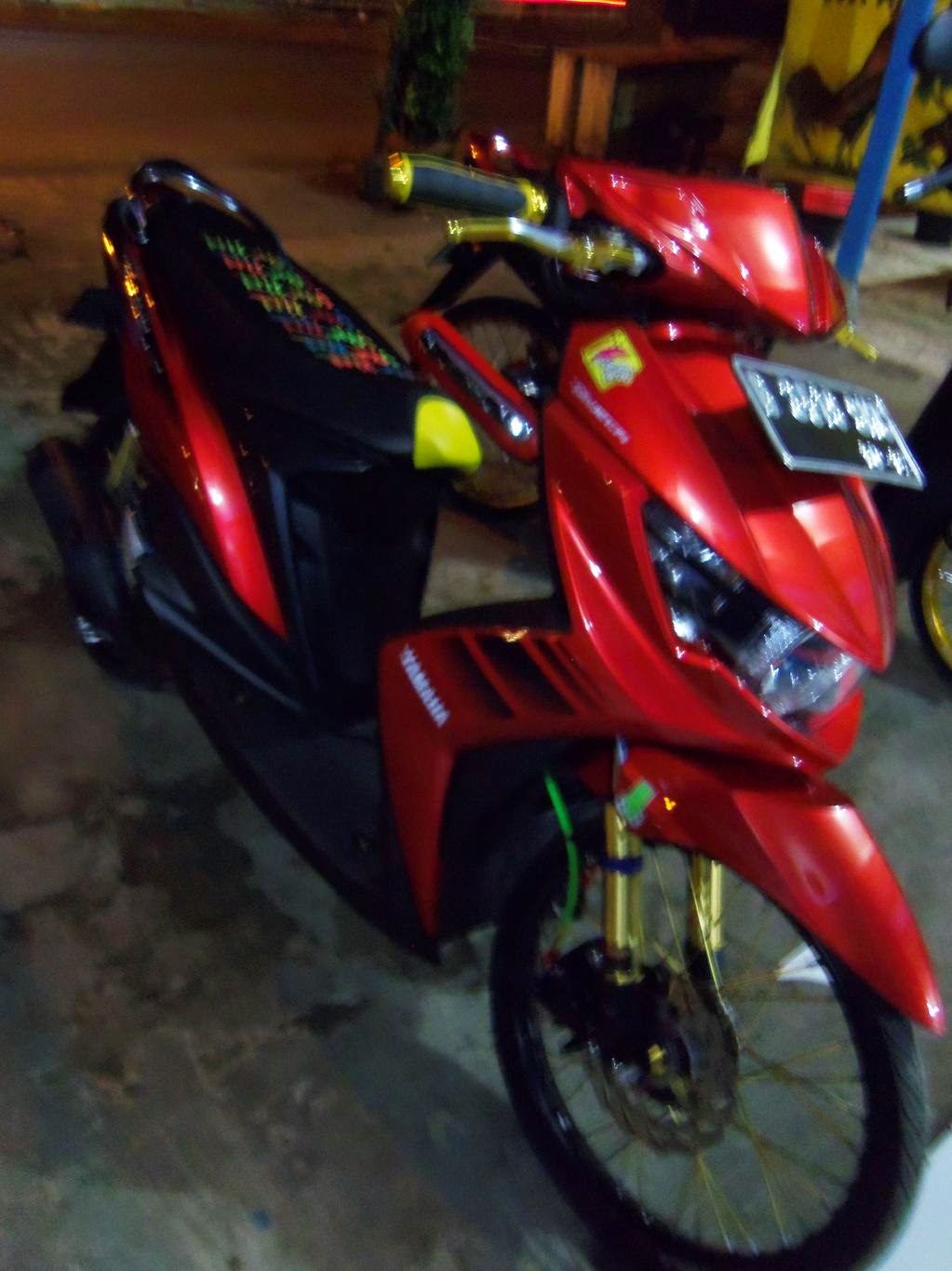 Modifikasi Mio Warna Merah. +60 Modifikasi Motor Mio Warna Merah Marun