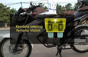 Lampu Indikator Motor Tidak Menyala Saat Kontak On. Setelah Ganti Baterai Yamaha Vixion Lampu Indikator Tidak Hidup