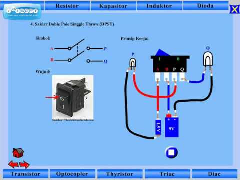 Cara Pasang Saklar 4 Pin. Cara Memasang Saklar Lampu 4 Kaki