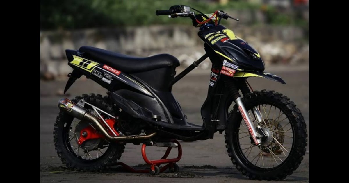 Biaya Modifikasi Mio Soul Trail. 27+ Terkini Modifikasi Yamaha Mio Soul Jadi Trail