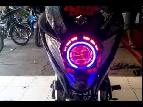 Cara Pasang Lampu Led Satria Fu. Lampu Led Motor Satria Fu