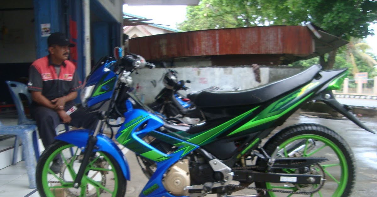 Cara Mengatasi Kick Starter Nendang Balik. Tips menangani masalah Suzuki Satria Fu 150cc: Suzuki Satria FU