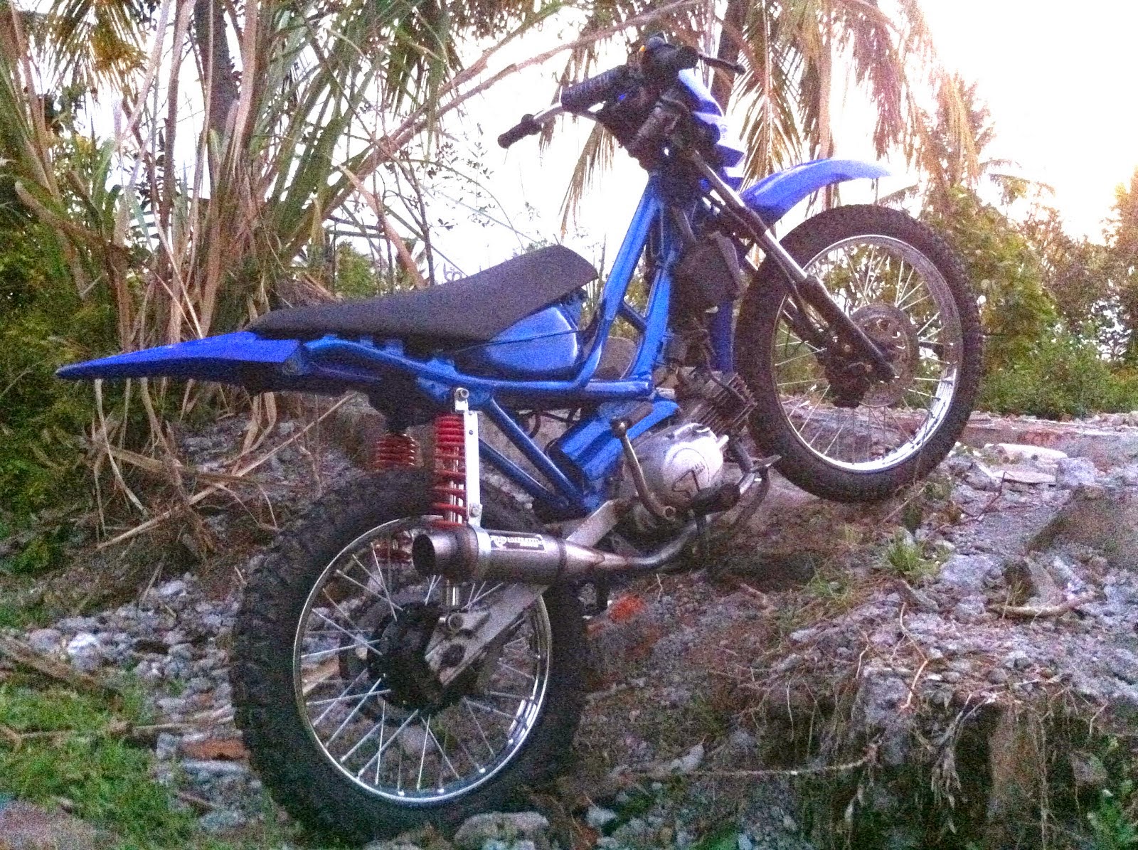 Cara Modif Grand Jadi Trail. 90 Modifikasi Motor Honda Grand Jadi Trail