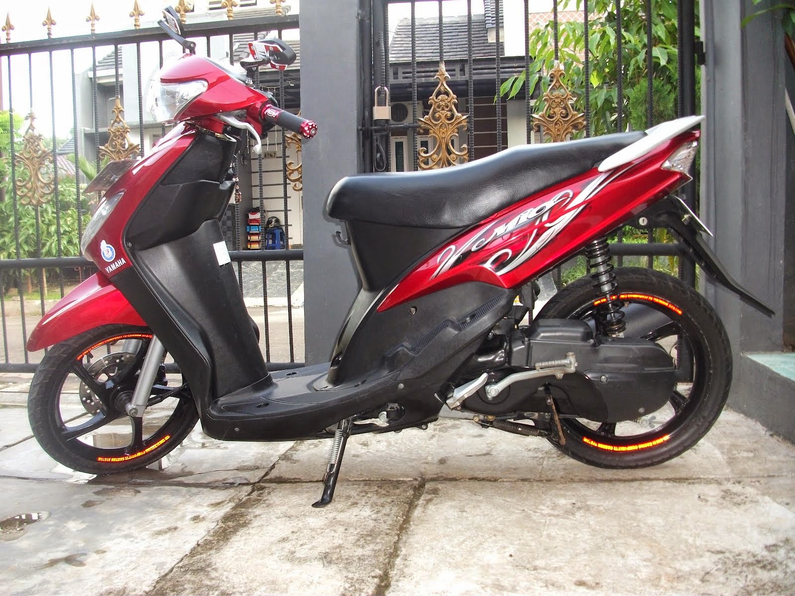 Modifikasi Mio Sporty Warna Merah. Inspirasi Terkini 36+ Foto Modifikasi Mio Sporty Warna Merah