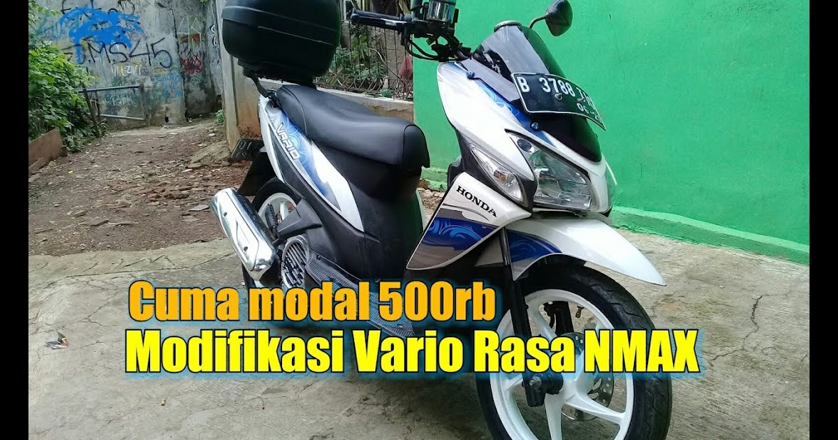 Cara Pasang Visor Vario 150. Ide 80 Modifikasi Vario Pake Visor Yamaha Nmax Terbaru
