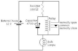 Membuat Flasher Dari Relay 5 Kaki. Membuat Flasher Sendiri