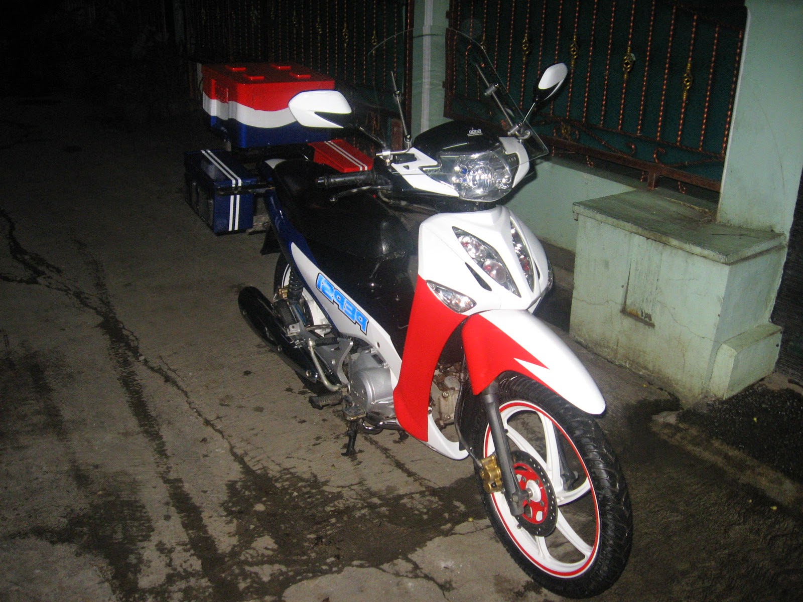 Modif Lampu Supra 125. Kumpulan Modifikasi Lampu Depan Motor Supra X 125 Terbaru