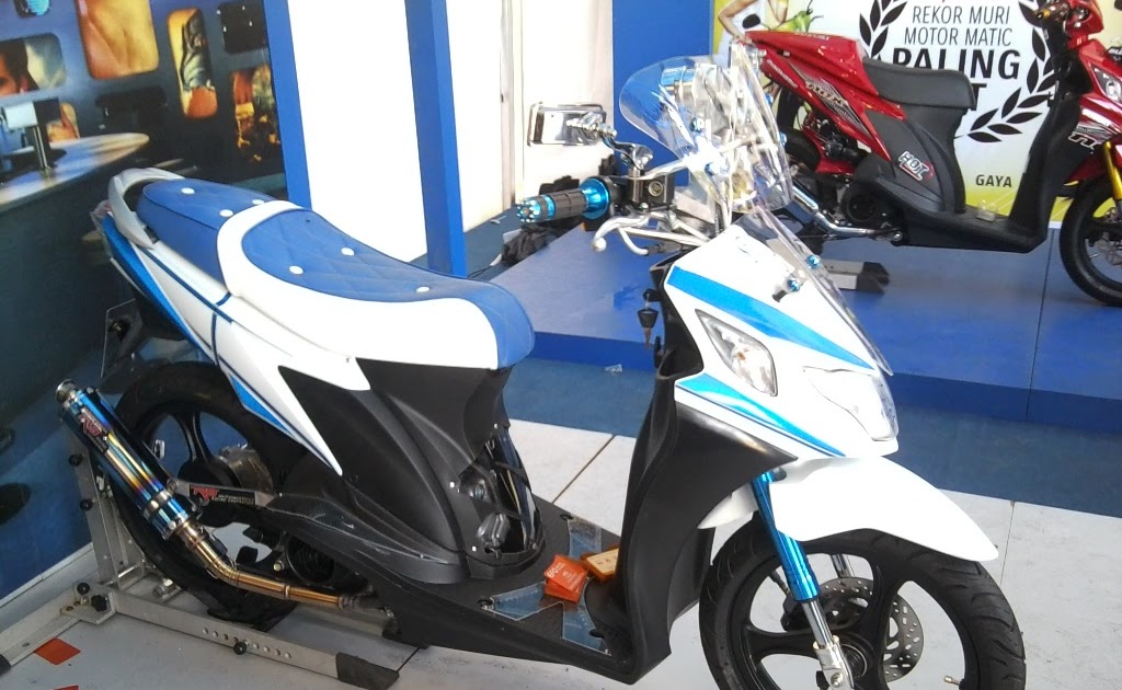 Modifikasi Suzuki Nex Ban Besar. Terpopuler 40+ Modifikasi Motor Nex 2012