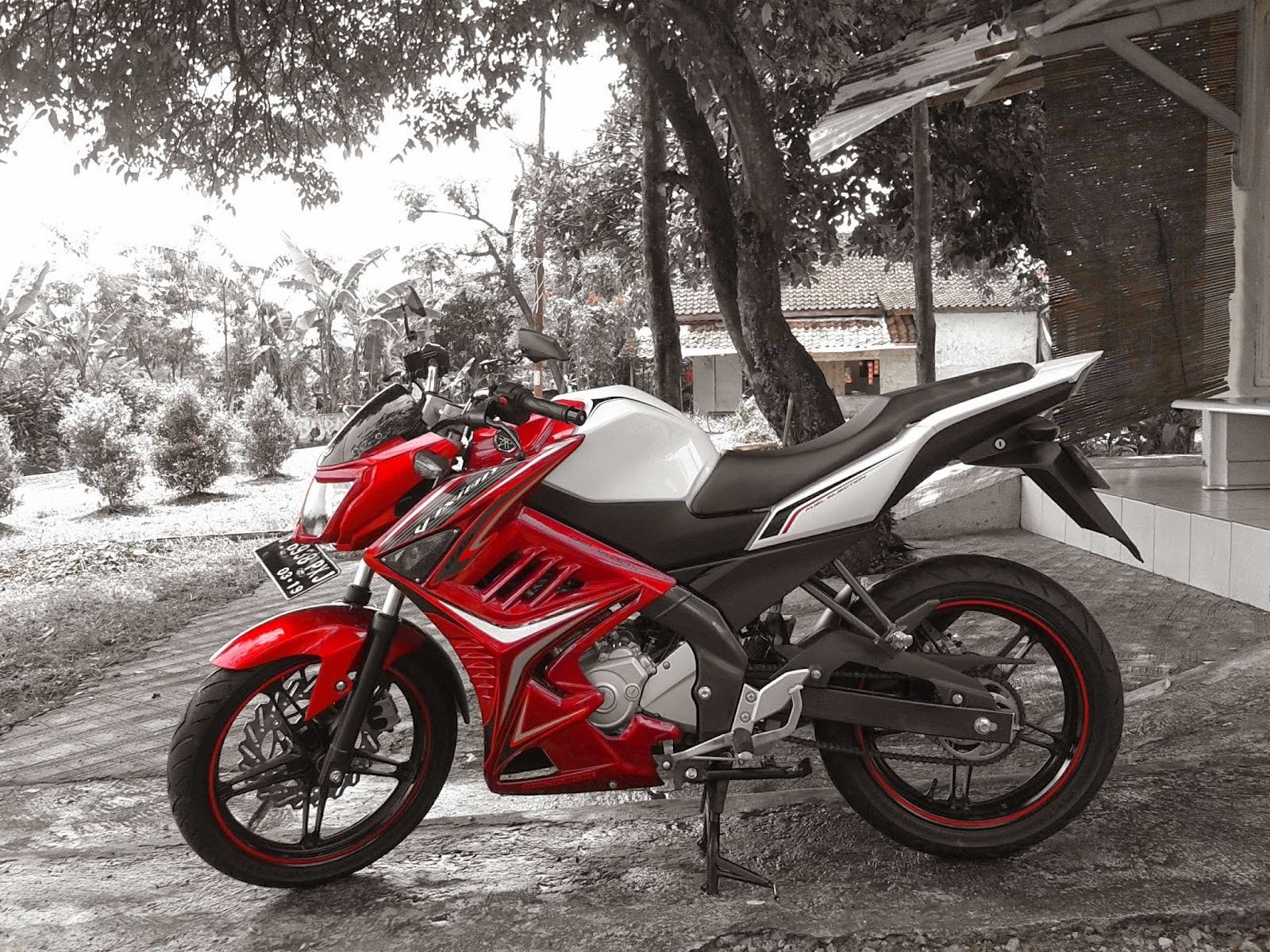 Modifikasi Vixion Merah Putih Jari Jari. 39+ Modifikasi Motor Vixion 2013 Warna Merah Putih Terbaru