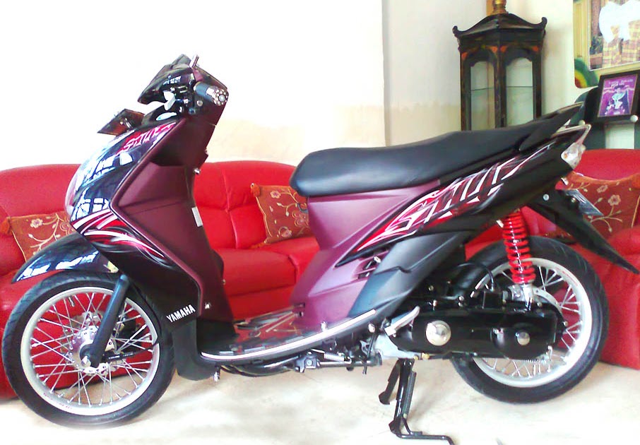 Modifikasi Mio Velg 14 Jari Jari. Inspirasi Terbaru 39+ Modifikasi Mio Pelek 14