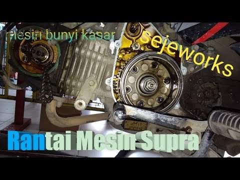 Cara Mengganti Rantai Keteng Supra. Cara Ganti Rantai Keteng Supra X 125 Karburator