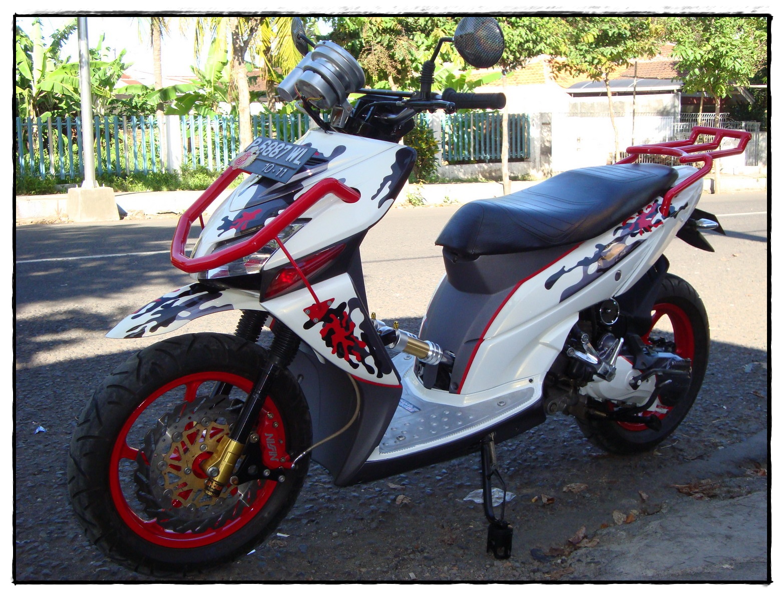 Skydrive Modif Trail. 70 Foto Modifikasi Motor Skydrive Terbaru