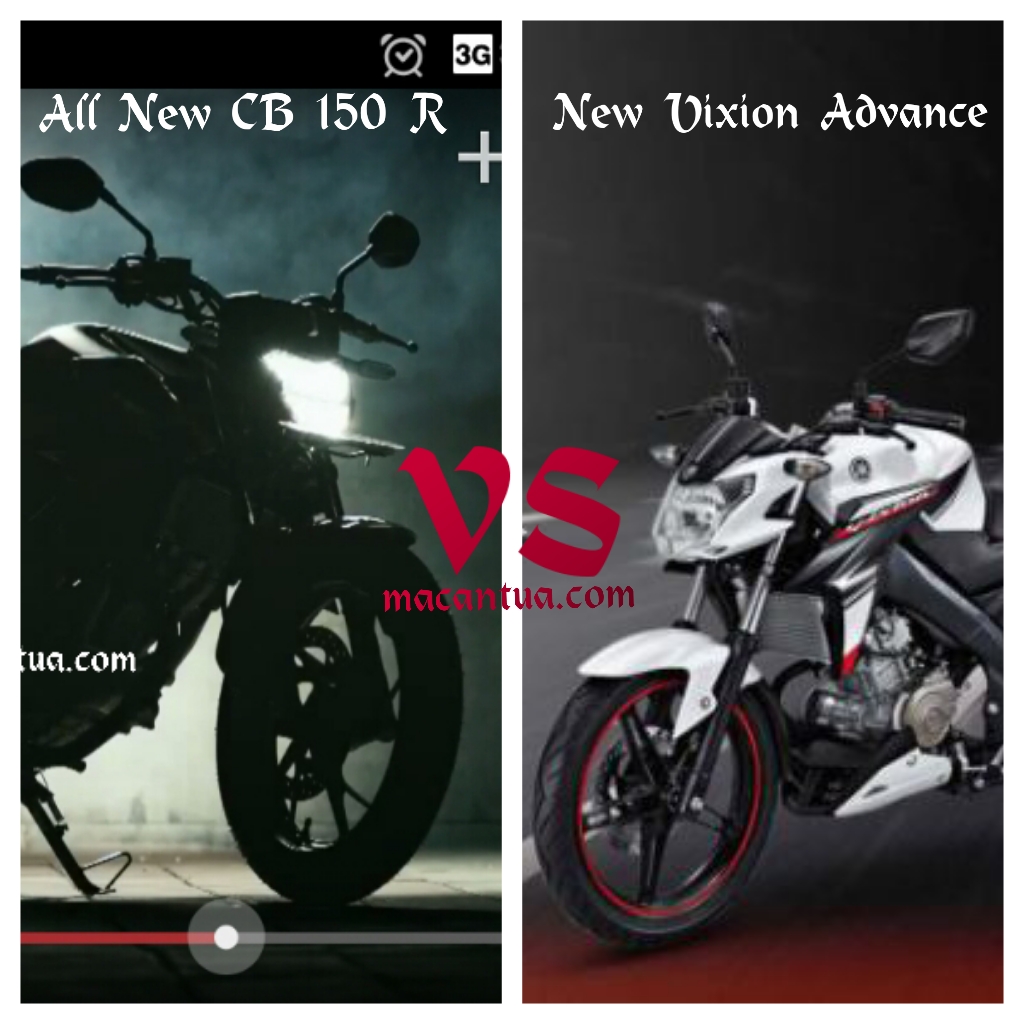 Cb150r Facelift Vs New Vixion Advance. All New CB 150 R Facelift VS New Vixion Advance, Siapa Yang