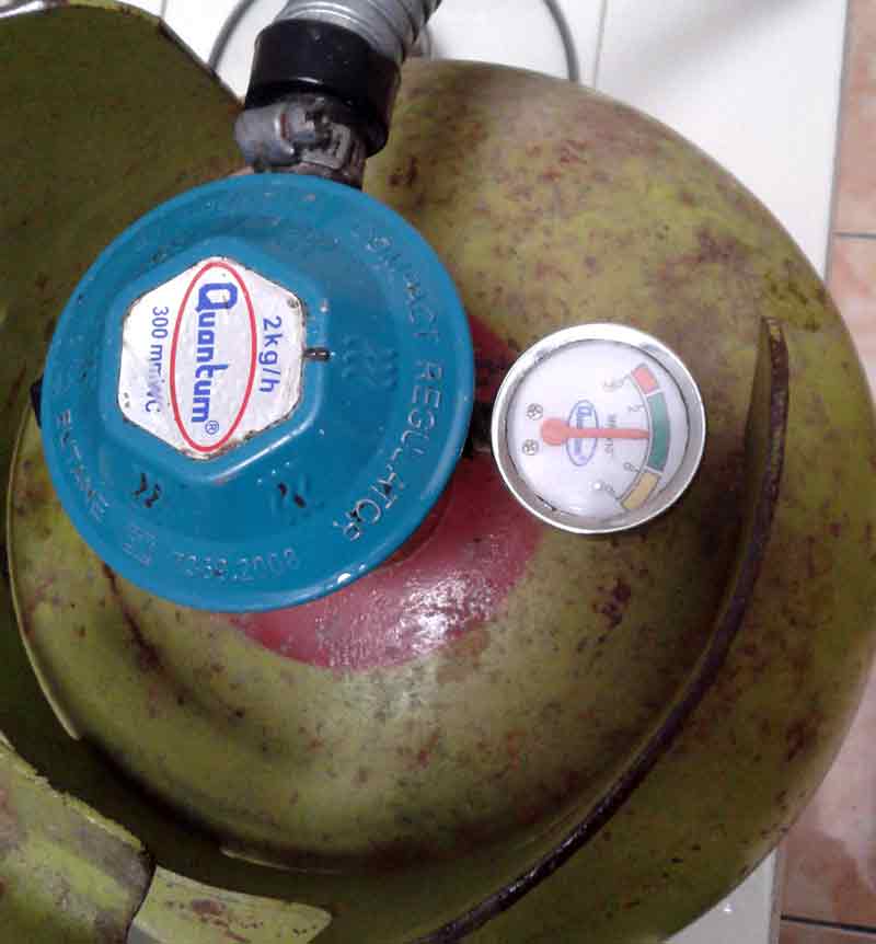 Arti Warna Jarum Regulator Gas. Elpiji Tekanannya Kurang