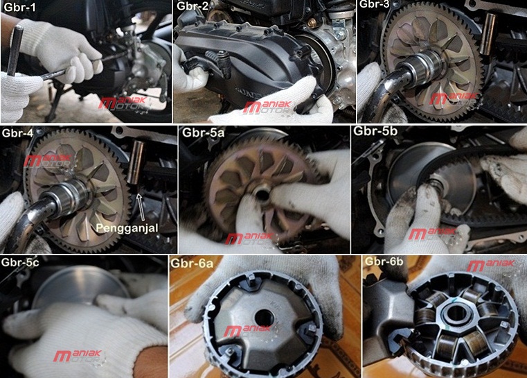 Cara Mengganti Cvt Honda Beat. Tips Motor: Cara Sederhana Ganti Roller CVT Honda Beat, Ayo