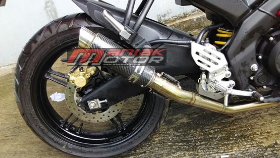 Knalpot R15 V2. Pasang Sendiri Knalpot Aftermarket Yamaha R15, Modalnya Tiga