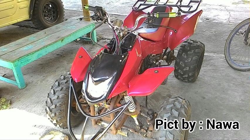 Cara Membuat Motor Atv. GokiiiiiiLL,, Modifikasi Honda Grand Jadi ATV Beroda 4 – Karya