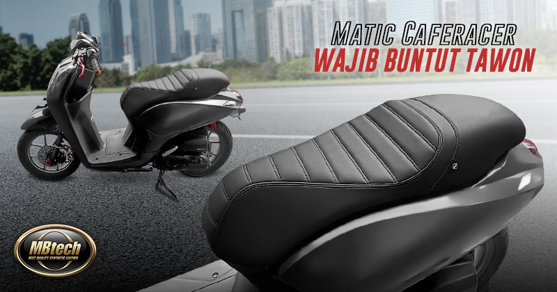 Cafe Racer Matic. Matic Caferacer, Wajib Buntut Tawon