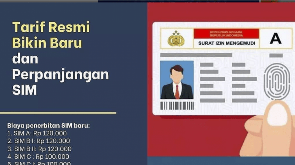 Biaya Perpanjangan Sim C Semarang 2020. Duh, Biaya Perpanjangan SIM Naik Drastis! Berikut Rincian Biaya