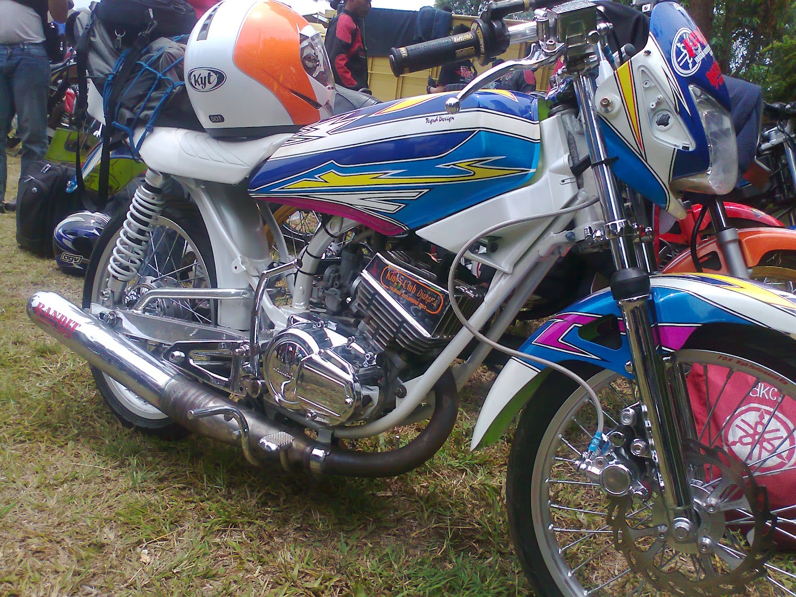 Rx King Modif Warna Kuning. Koleksi Modifikasi Motor Rx King Warna Kuning Terlengkap