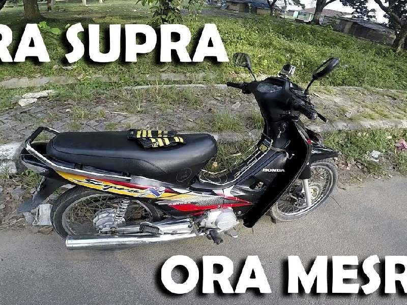 Mesin Supra X Lama. Review Honda Supra X 100 yang Berusia 20 Tahun, Motor Tua