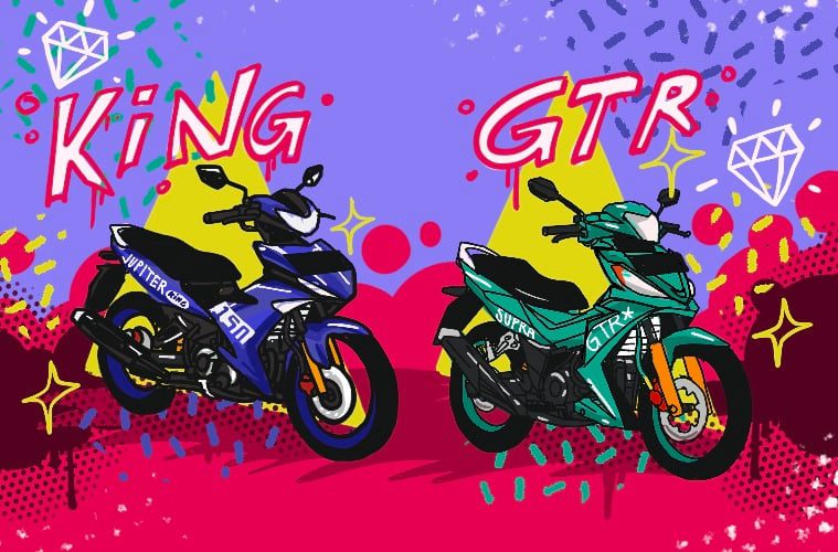 Supra Gtr Vs Mx King. Rivalitas Yamaha Jupiter MX-King vs Honda Supra GTR, Penegas