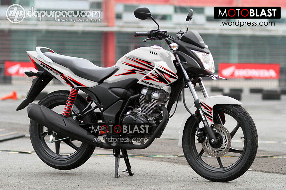Verza Warna Putih. Terawangan Motoblast bener ternyata, AHM bakal keluarin Honda