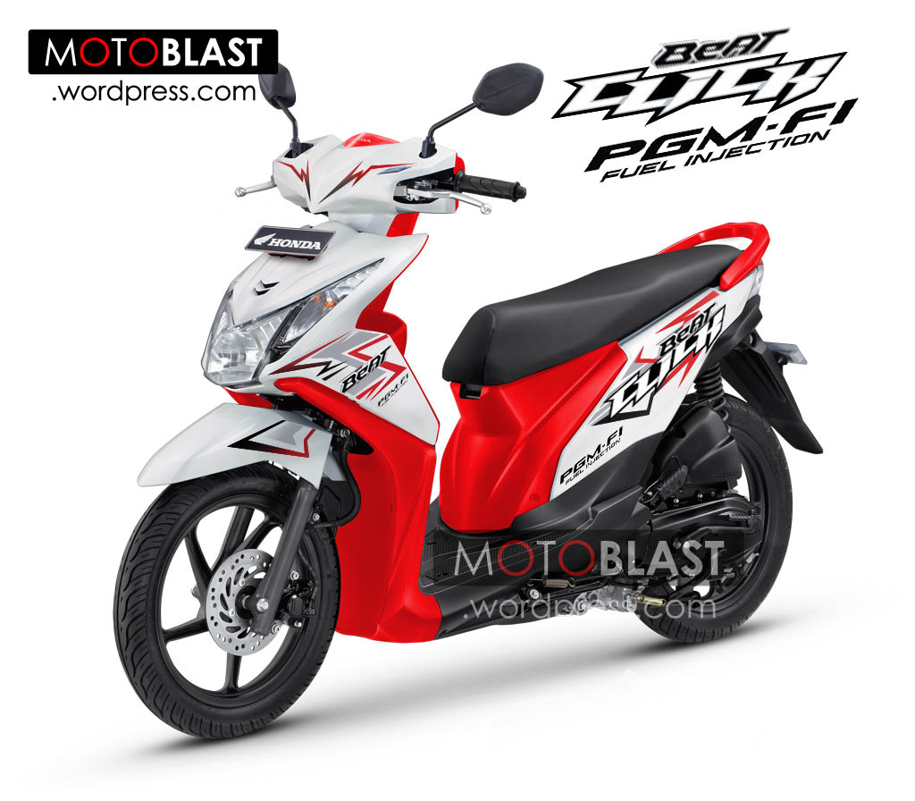 Modifikasi Motor Beat Merah Putih. 79 Modif Motor Beat Warna Merah Putih Terlengkap