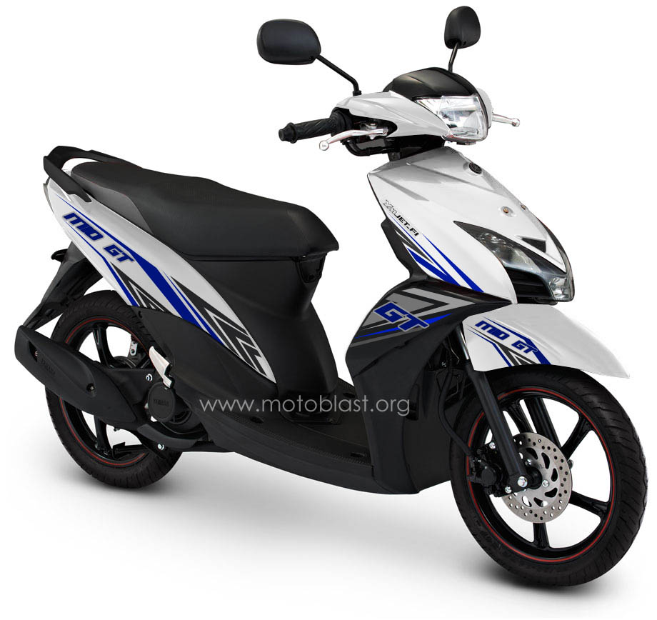 Mio Gt 2014 Hitam. Decal Design Mio GT 2014 White Black!