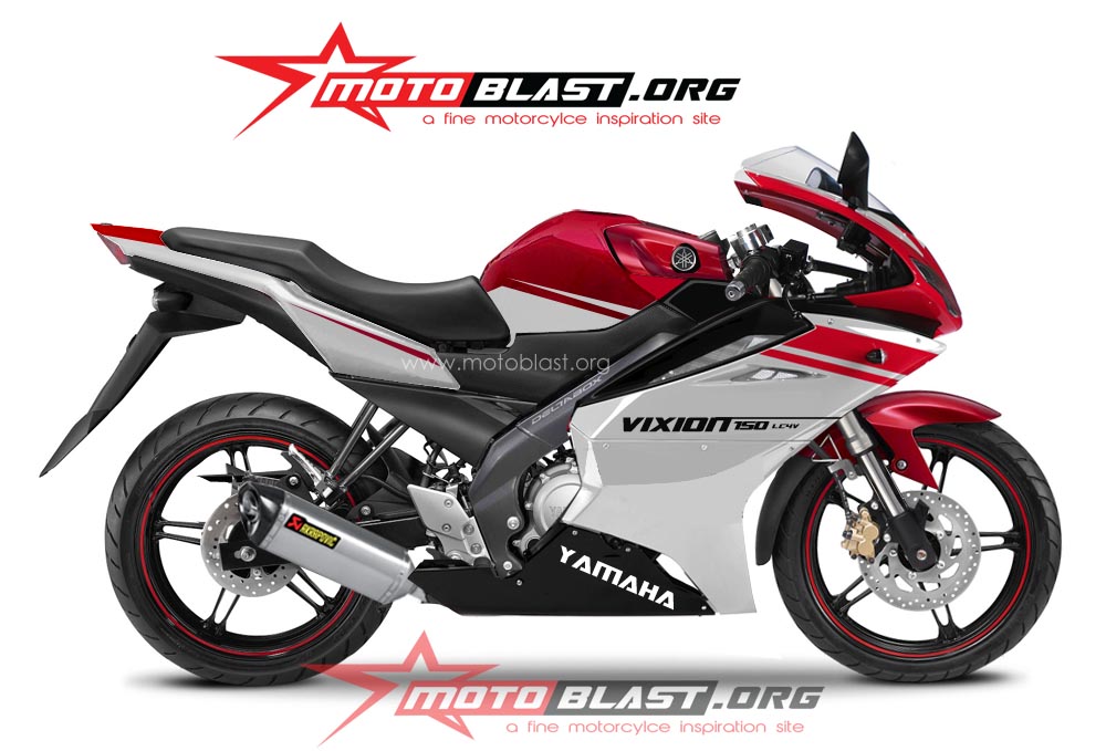 Minerva Modif Motogp. Modif New vixion 2014 fairing Minerva Migelli 250, ternyata kereenn